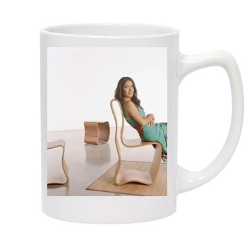 Salma Hayek 14oz White Statesman Mug