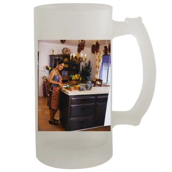 Salma Hayek 16oz Frosted Beer Stein