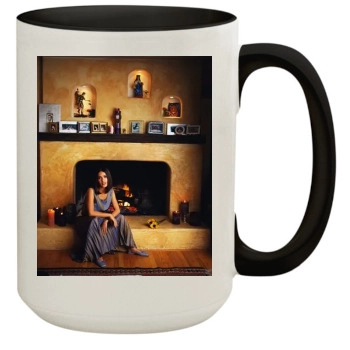 Salma Hayek 15oz Colored Inner & Handle Mug