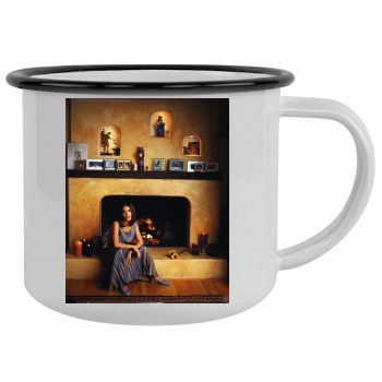 Salma Hayek Camping Mug