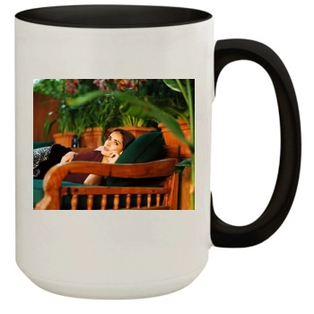 Salma Hayek 15oz Colored Inner & Handle Mug