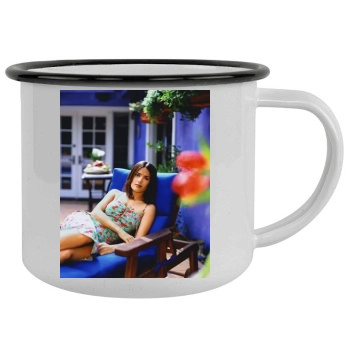 Salma Hayek Camping Mug