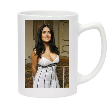 Salma Hayek 14oz White Statesman Mug