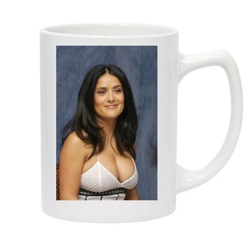 Salma Hayek 14oz White Statesman Mug