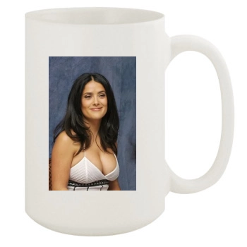 Salma Hayek 15oz White Mug