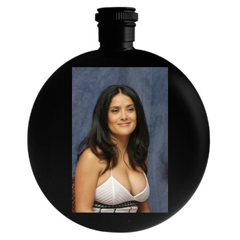 Salma Hayek Round Flask