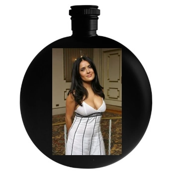 Salma Hayek Round Flask