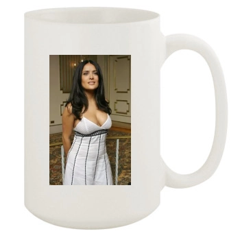 Salma Hayek 15oz White Mug