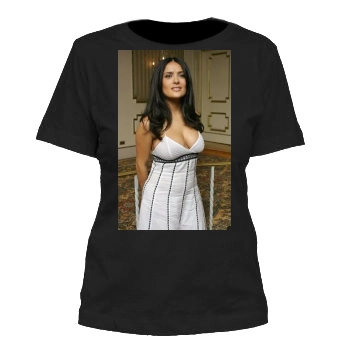 Salma Hayek Women's Cut T-Shirt