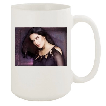 Salma Hayek 15oz White Mug