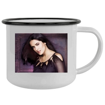 Salma Hayek Camping Mug