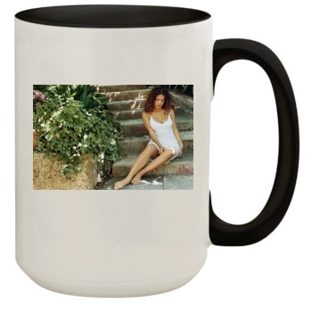 Salma Hayek 15oz Colored Inner & Handle Mug