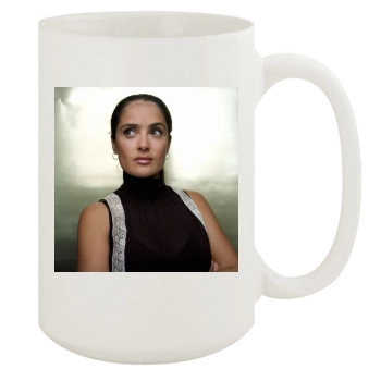 Salma Hayek 15oz White Mug