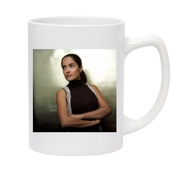 Salma Hayek 14oz White Statesman Mug