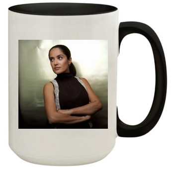 Salma Hayek 15oz Colored Inner & Handle Mug