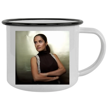 Salma Hayek Camping Mug