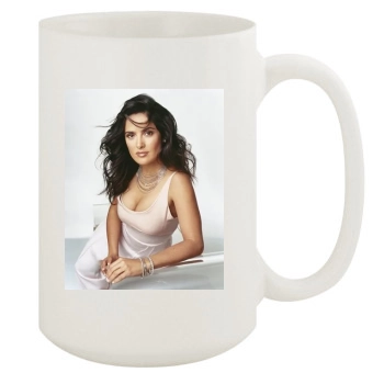 Salma Hayek 15oz White Mug