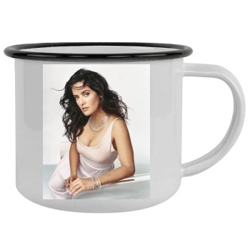 Salma Hayek Camping Mug