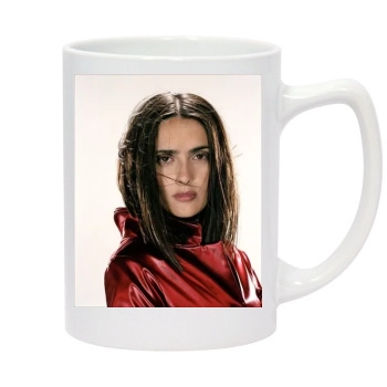 Salma Hayek 14oz White Statesman Mug