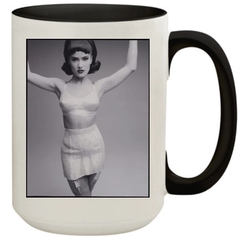 Salma Hayek 15oz Colored Inner & Handle Mug