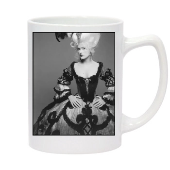 Salma Hayek 14oz White Statesman Mug