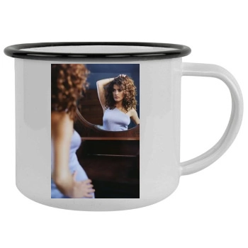 Salma Hayek Camping Mug