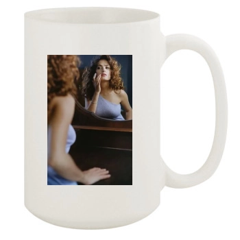 Salma Hayek 15oz White Mug