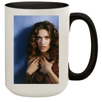 Salma Hayek 15oz Colored Inner & Handle Mug