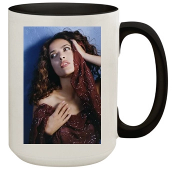 Salma Hayek 15oz Colored Inner & Handle Mug