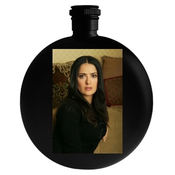 Salma Hayek Round Flask