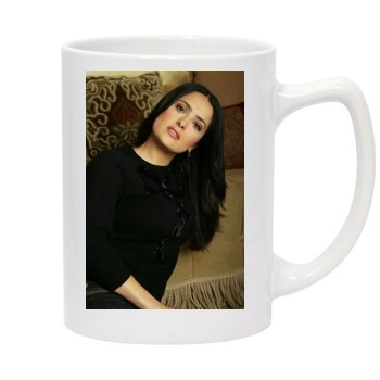 Salma Hayek 14oz White Statesman Mug