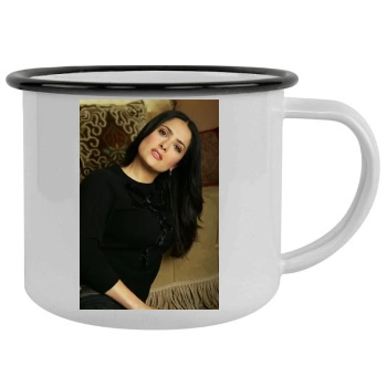 Salma Hayek Camping Mug