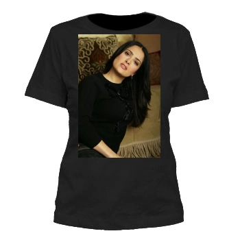 Salma Hayek Women's Cut T-Shirt