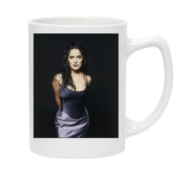 Salma Hayek 14oz White Statesman Mug