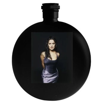 Salma Hayek Round Flask