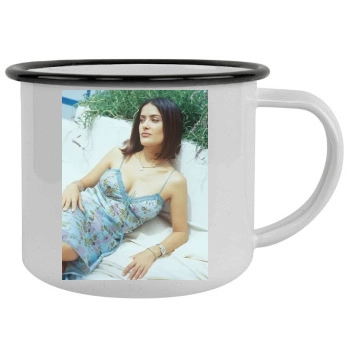 Salma Hayek Camping Mug