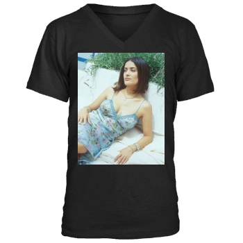 Salma Hayek Men's V-Neck T-Shirt