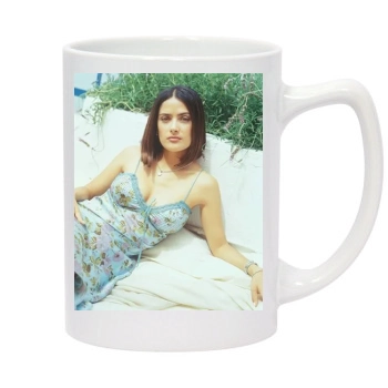 Salma Hayek 14oz White Statesman Mug