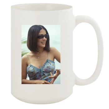 Salma Hayek 15oz White Mug