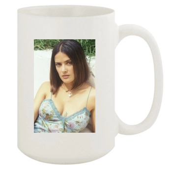 Salma Hayek 15oz White Mug