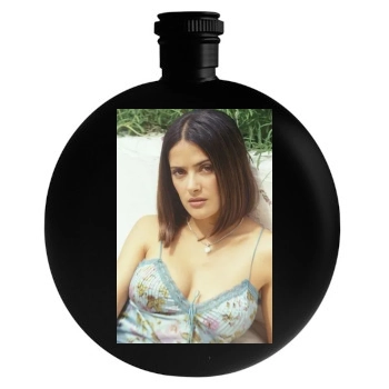 Salma Hayek Round Flask