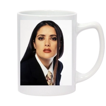 Salma Hayek 14oz White Statesman Mug