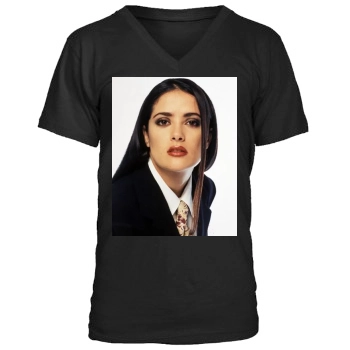 Salma Hayek Men's V-Neck T-Shirt