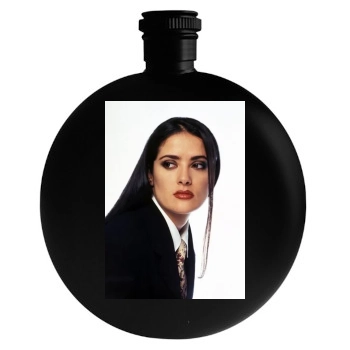 Salma Hayek Round Flask