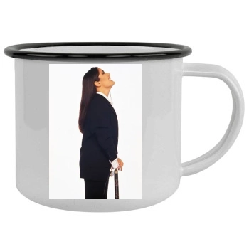 Salma Hayek Camping Mug