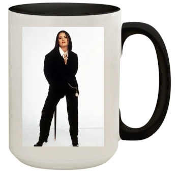 Salma Hayek 15oz Colored Inner & Handle Mug