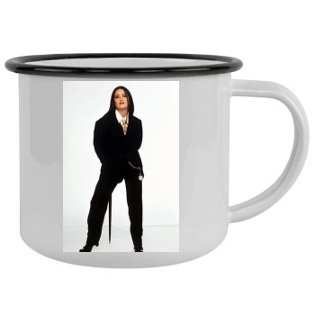 Salma Hayek Camping Mug