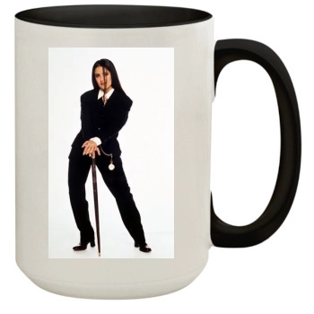 Salma Hayek 15oz Colored Inner & Handle Mug