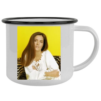 Salma Hayek Camping Mug