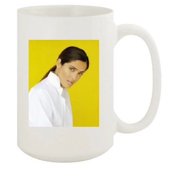 Salma Hayek 15oz White Mug